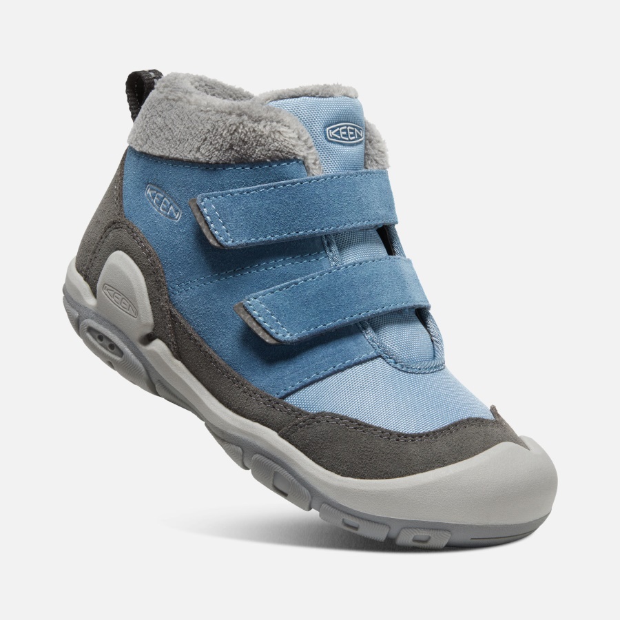 Magnet-Blue Shadow Keen Big Kids' Knotch Double Strap Chukka