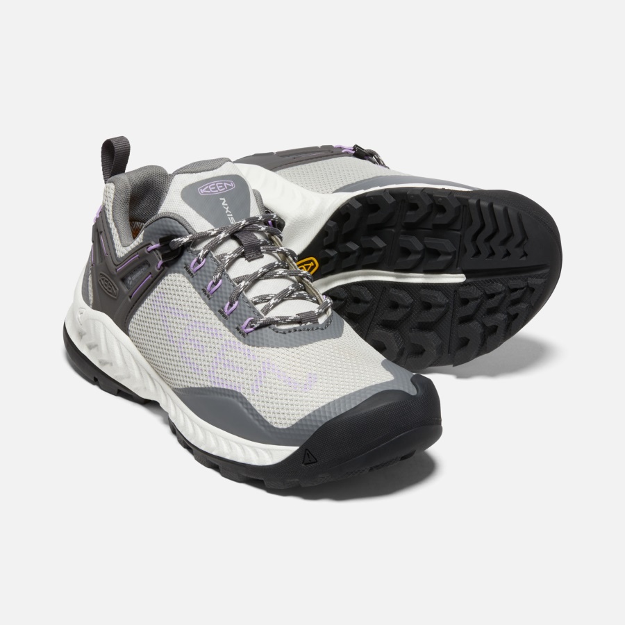 Keen Steel Grey-English Lavender Women's NXIS EVO Waterproof Shoe