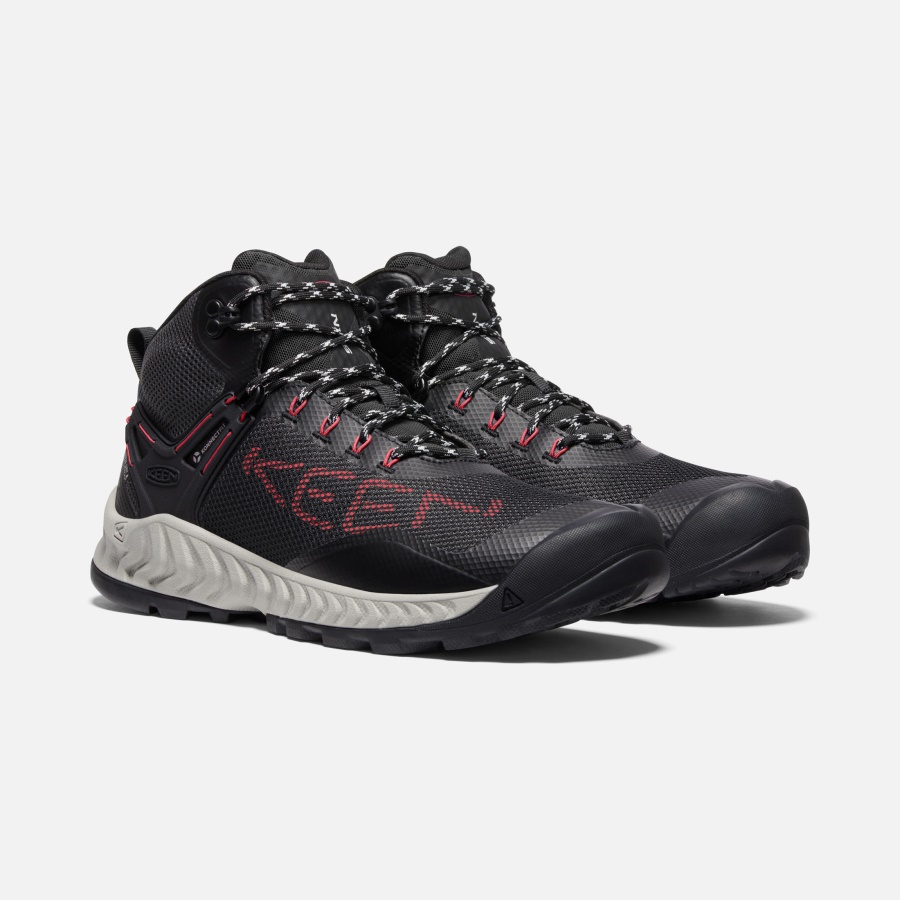 Black-Red Carpet Keen Men's NXIS EVO Waterproof Boot