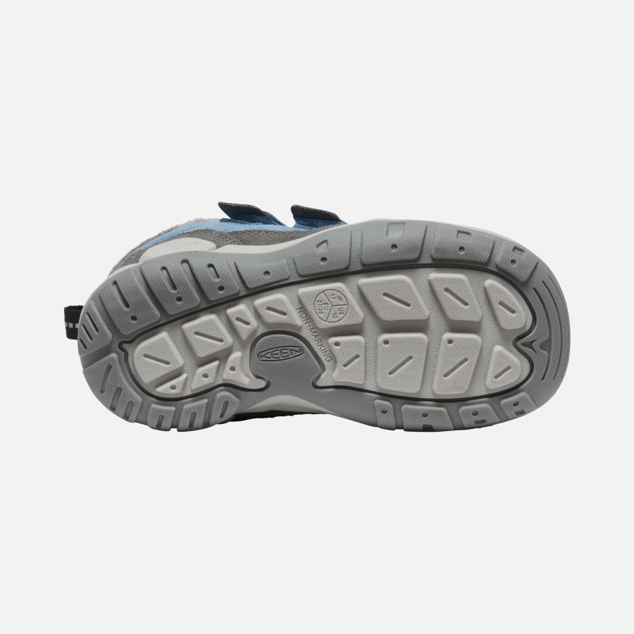 Magnet-Blue Shadow Keen Little Kids' Knotch Double Strap Chukka