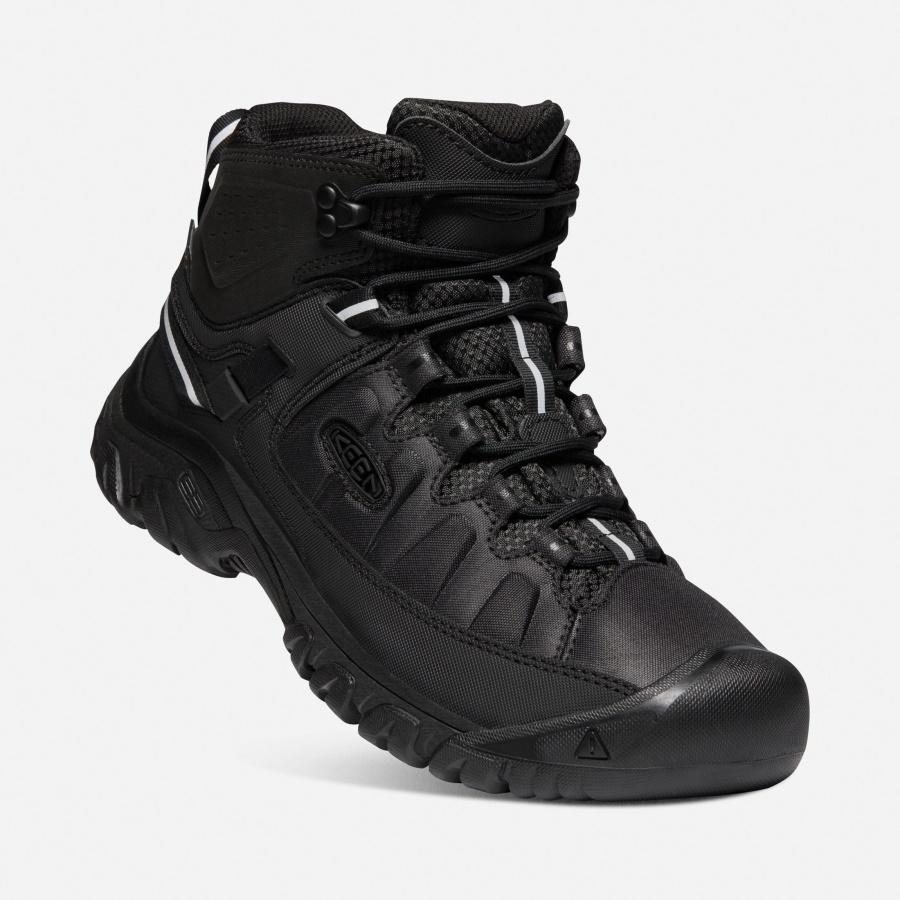 Black-Black Keen Men's Targhee EXP Waterproof Mid