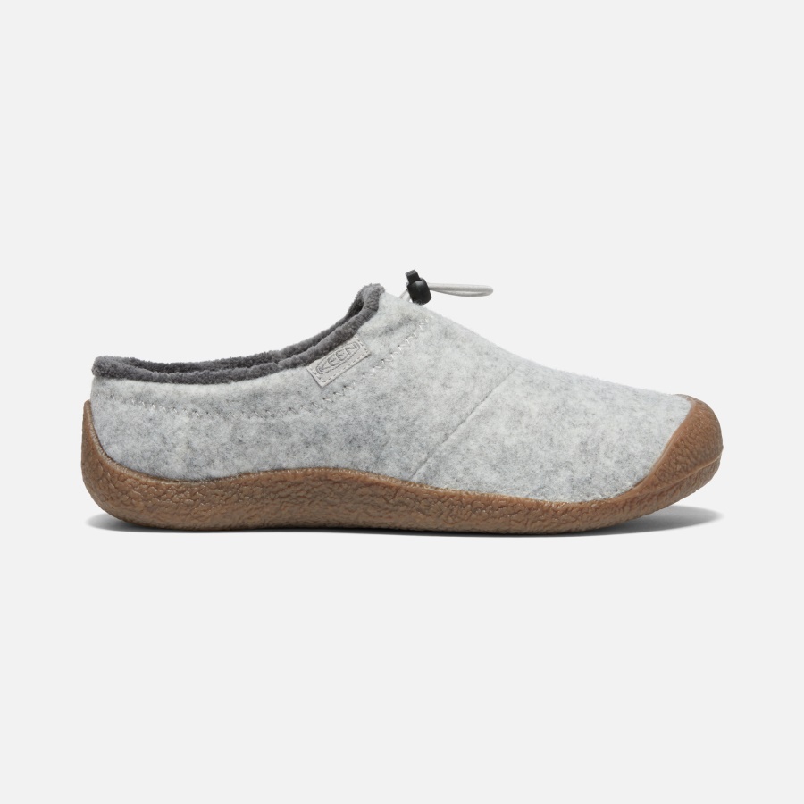 Keen Light Gray Wool-Vapor Women's Howser III Slide