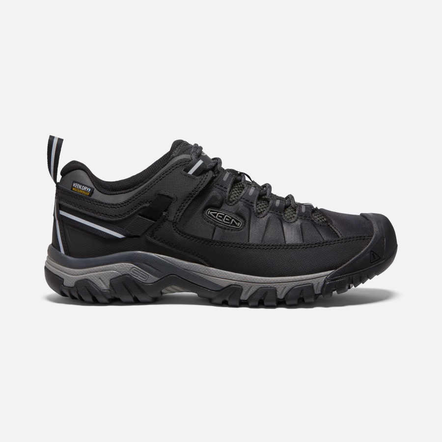 Black-Steel Grey Keen Men's Targhee EXP Waterproof