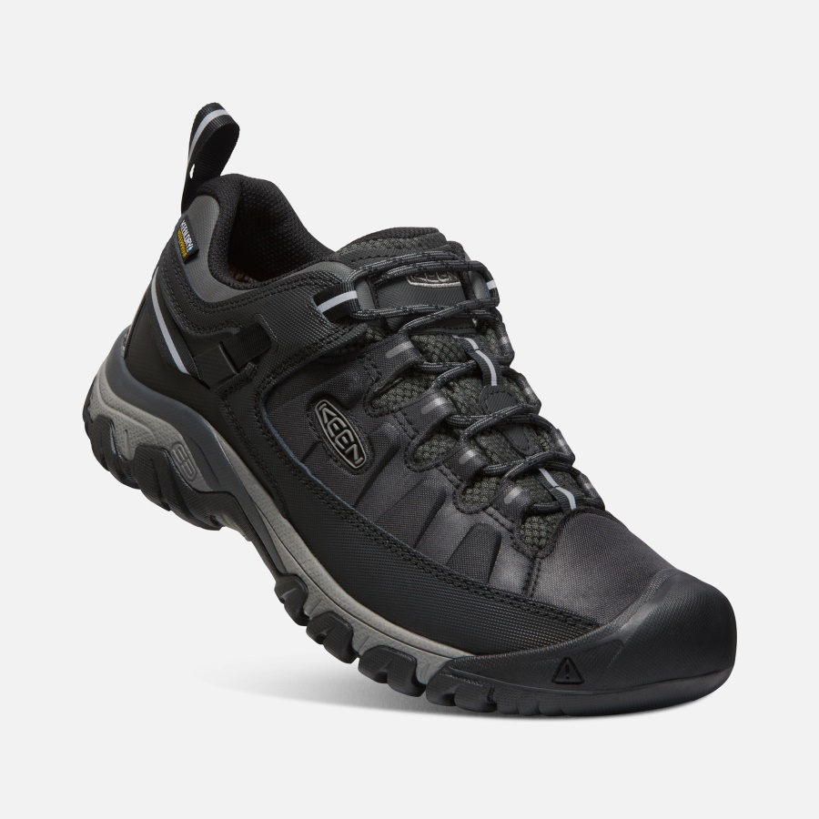 Black-Steel Grey Keen Men's Targhee EXP Waterproof