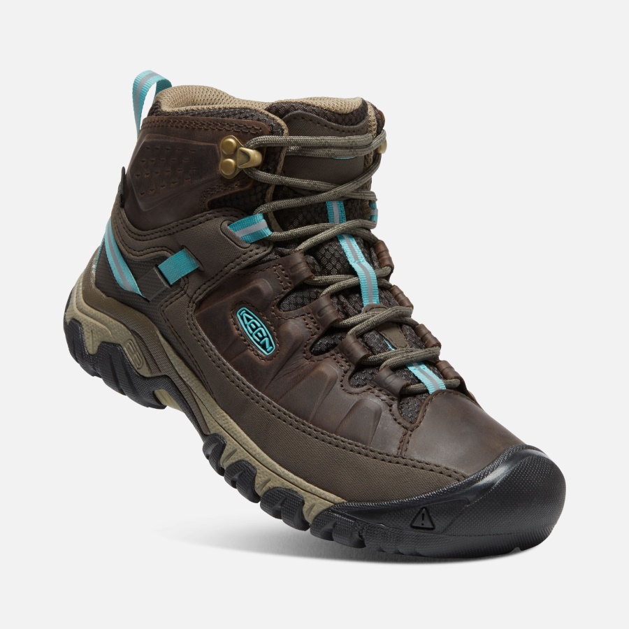 Coffee Bean-Porcelain Women's Targhee III Waterproof Mid Keen