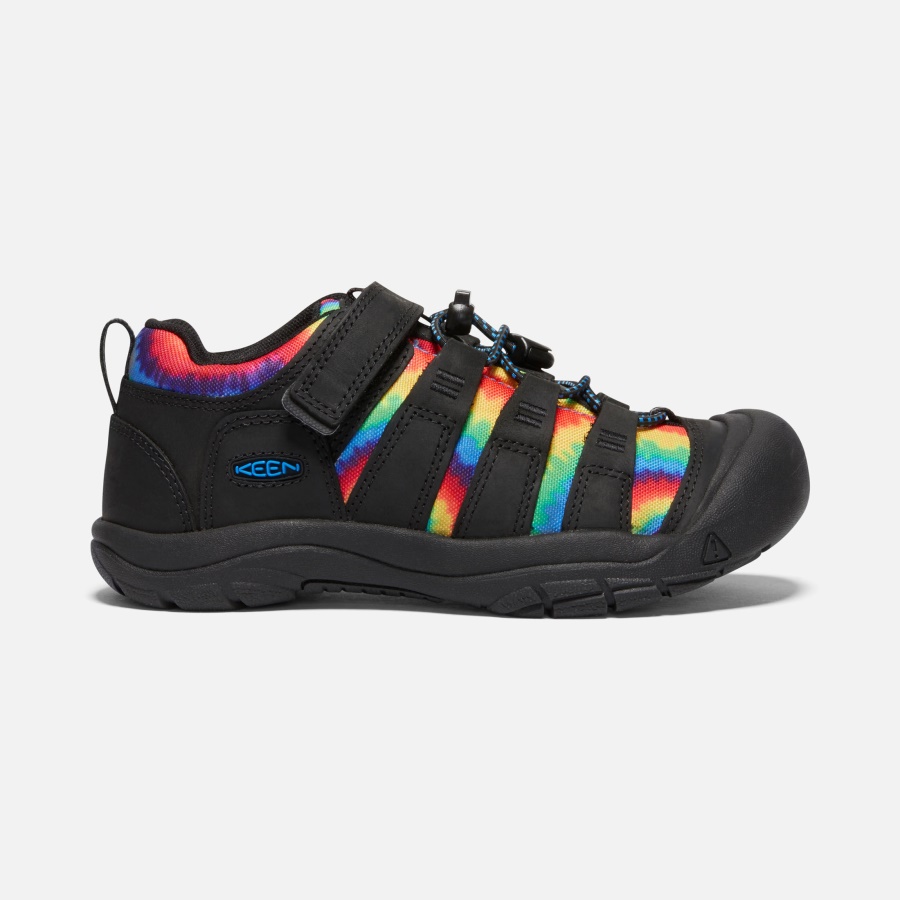 Keen Black-Original Tie Dye Big Kids’ Newport Shoe