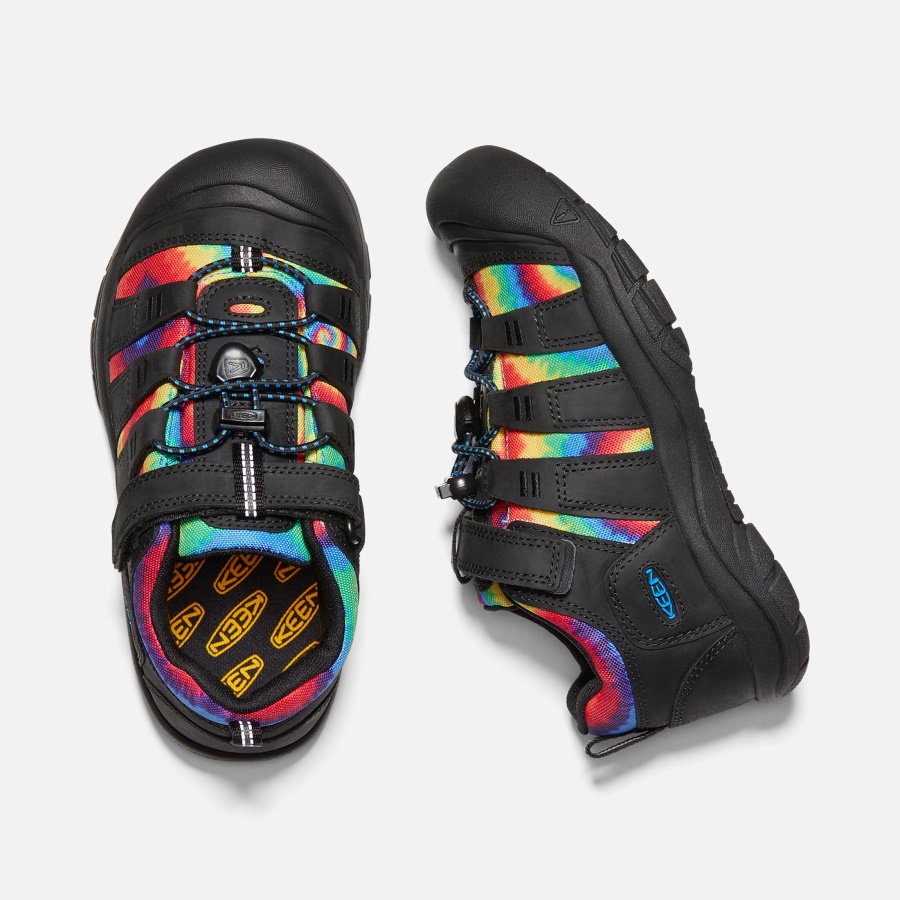 Keen Black-Original Tie Dye Big Kids’ Newport Shoe