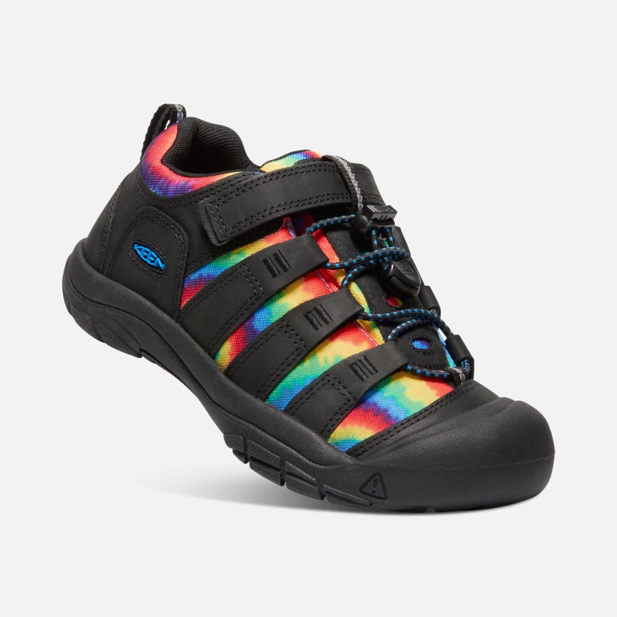 Keen Black-Original Tie Dye Big Kids’ Newport Shoe