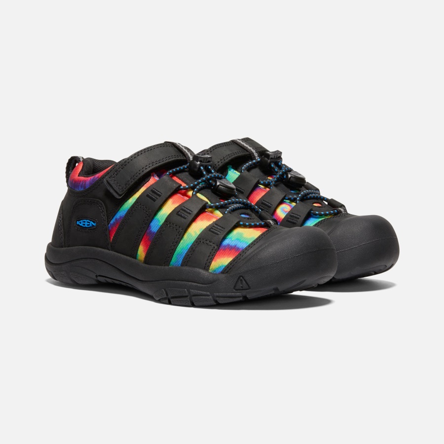 Keen Black-Original Tie Dye Big Kids’ Newport Shoe
