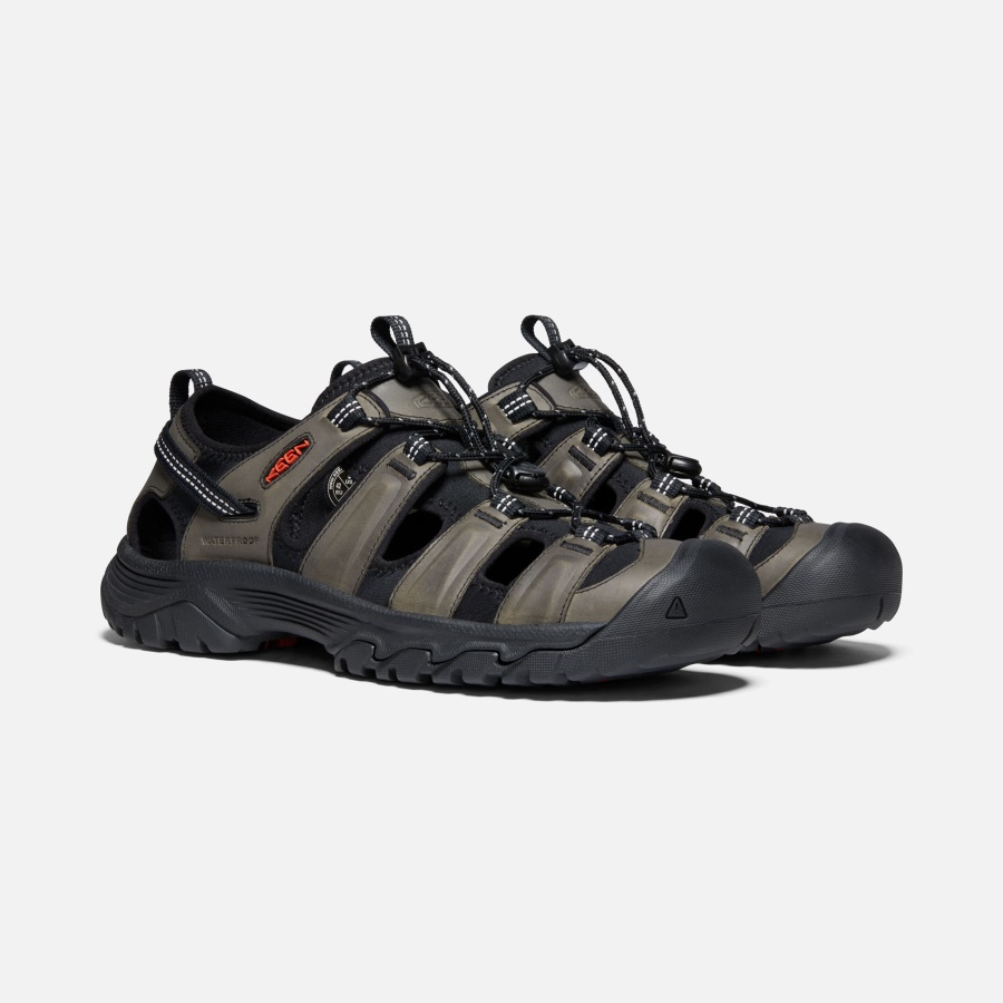 Grey-Black Men's Targhee III Sandal Keen