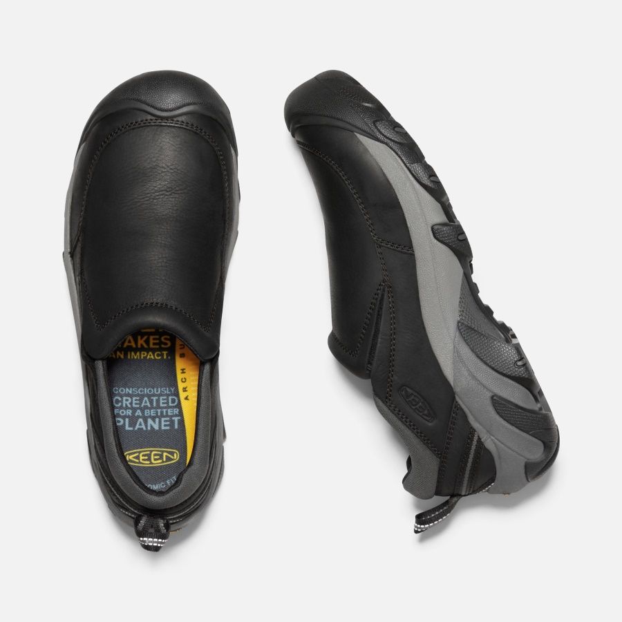 Black-Steel Grey Men's Targhee II Soho Keen