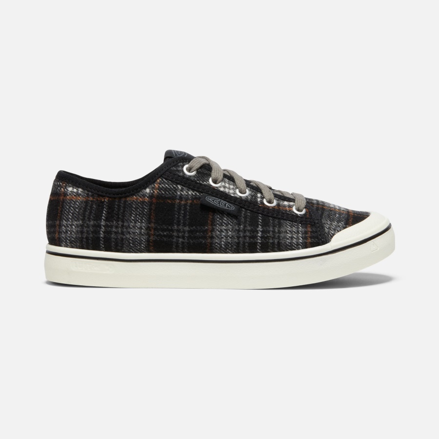 Black Plaid-Steel Grey Women's Elsa V Sneaker Keen