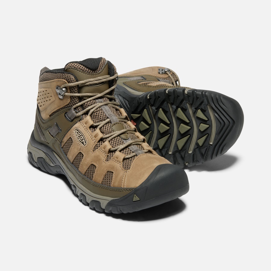 Olivia-Bungee Cord Keen Men's Targhee Vent Mid