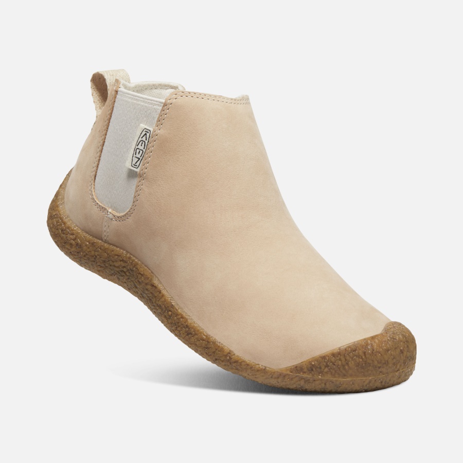 Safari-Birch Women's Mosey Chelsea Leather Boot Keen