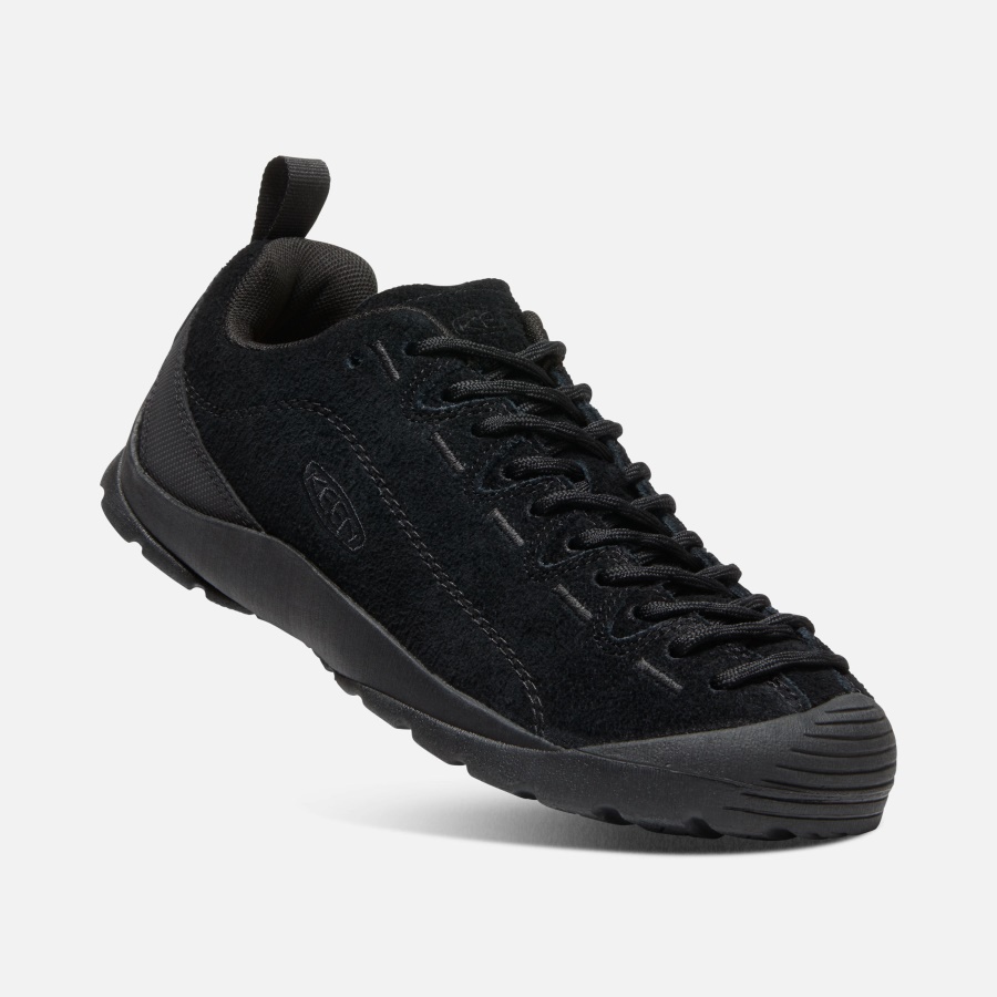 Hairy Black-Black Women's Jasper Suede Sneakers Keen