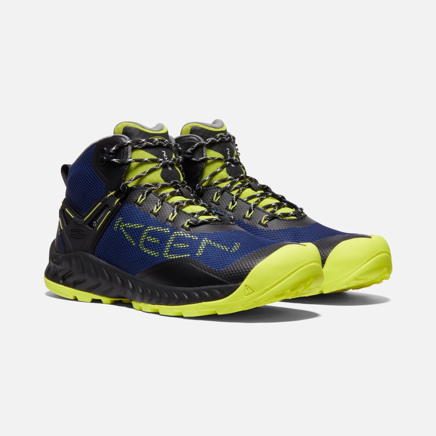 Black-Evening Primrose Keen Men's NXIS EVO Waterproof Boot