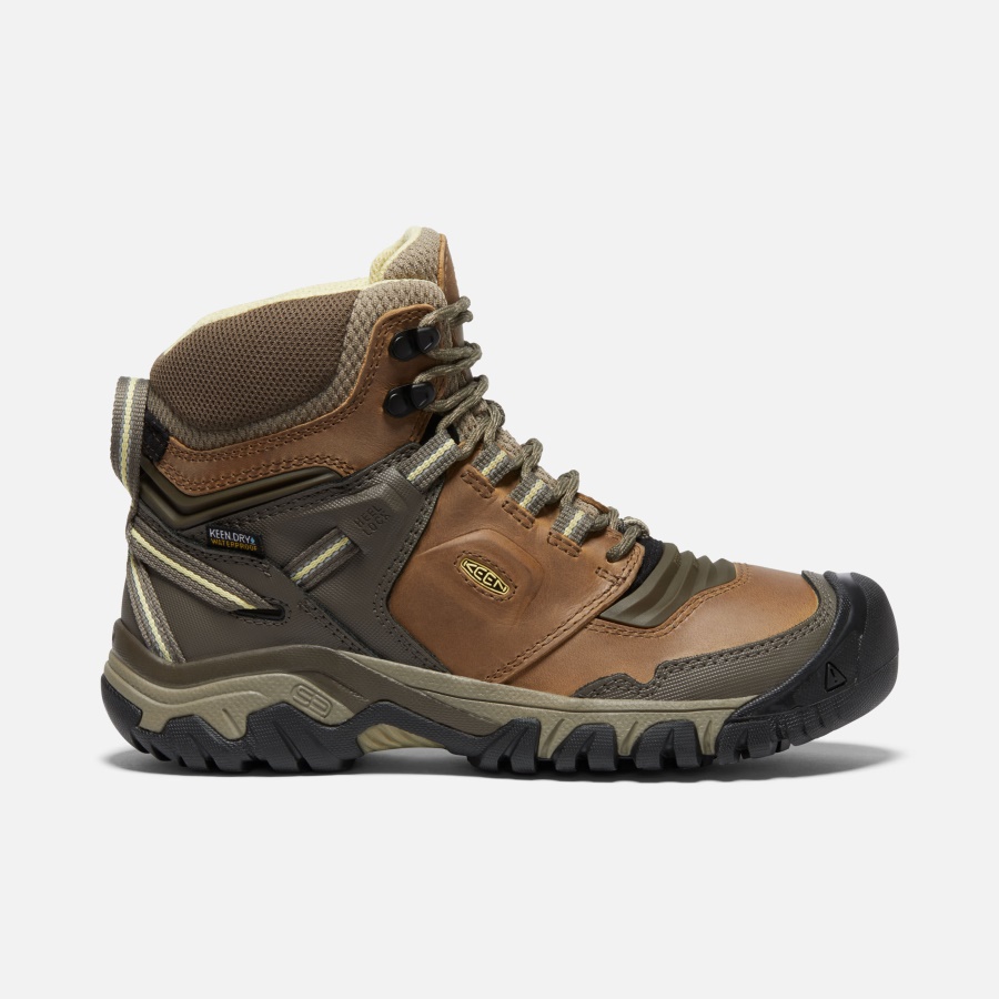 Keen Safari-Custard Women's Ridge Flex Waterproof Boot