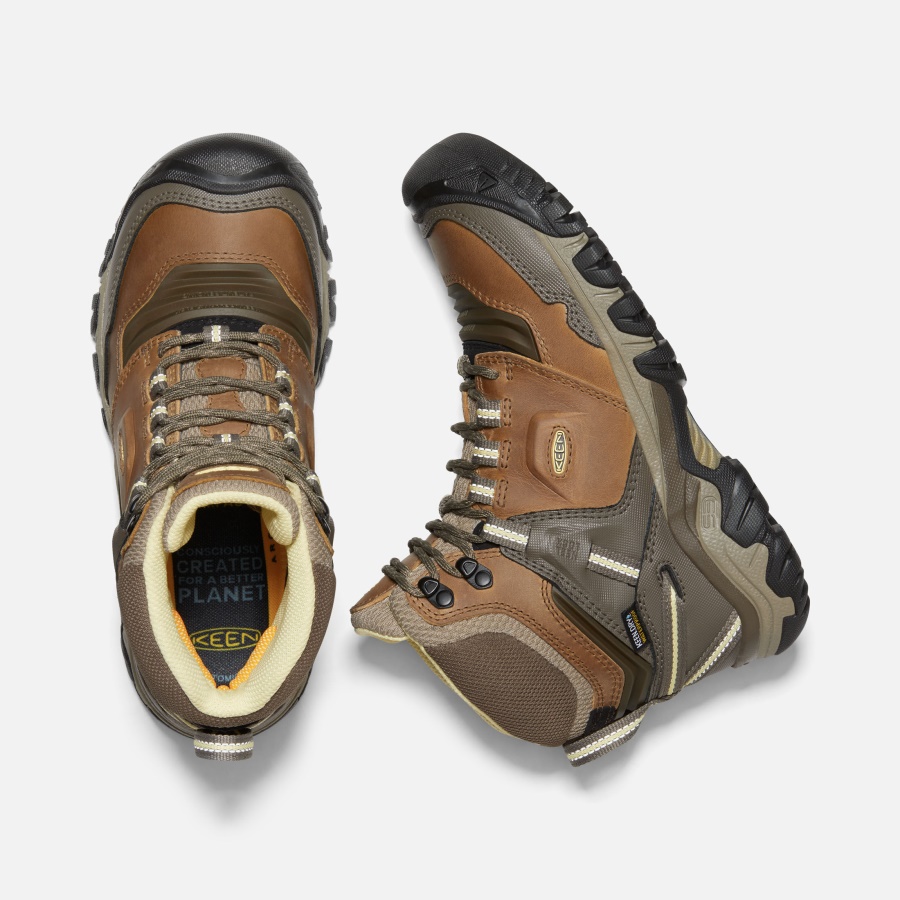 Keen Safari-Custard Women's Ridge Flex Waterproof Boot