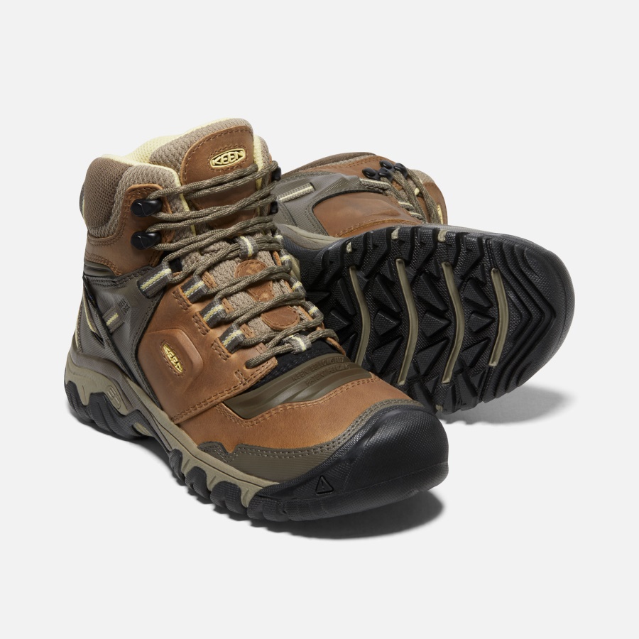 Keen Safari-Custard Women's Ridge Flex Waterproof Boot