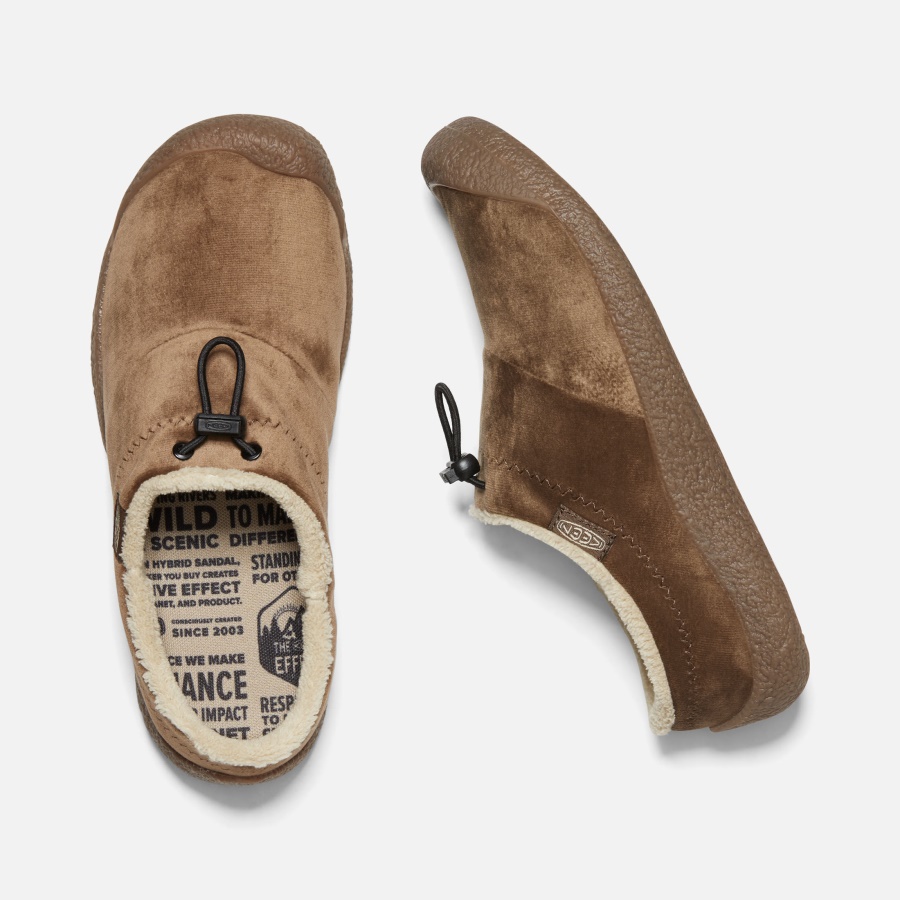 Dark Earth Velour Keen Women's Howser III Slide