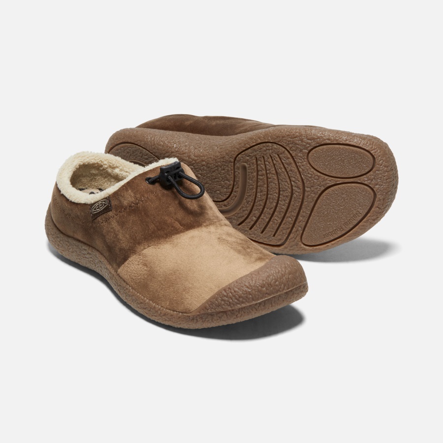 Dark Earth Velour Keen Women's Howser III Slide