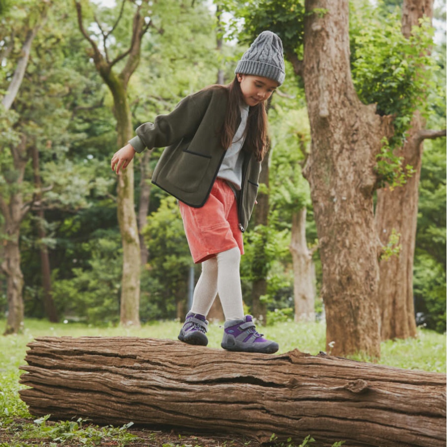 Steel Grey-Blue Wing Teal Little Kids' Knotch Chukka Keen