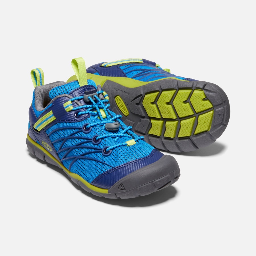 Brilliant Blue-Blue Depths Keen Big Kids' Chandler CNX