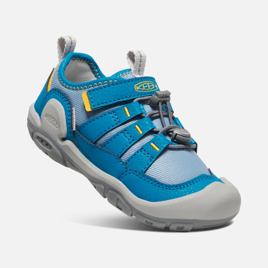 Blue Shadow-Mykonos Blue Little Kids' Knotch Hollow Sneaker Keen
