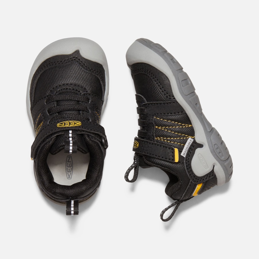 Black-KEEN Yellow Toddlers' Knotch Peak Sneaker Keen