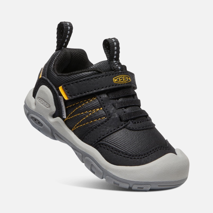 Black-KEEN Yellow Toddlers' Knotch Peak Sneaker Keen