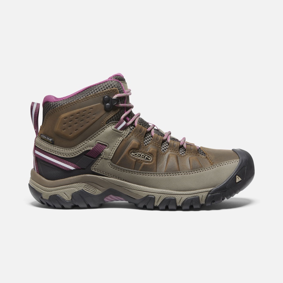 WEISS-BOYSENBERRY Keen Women's Targhee III Waterproof Mid