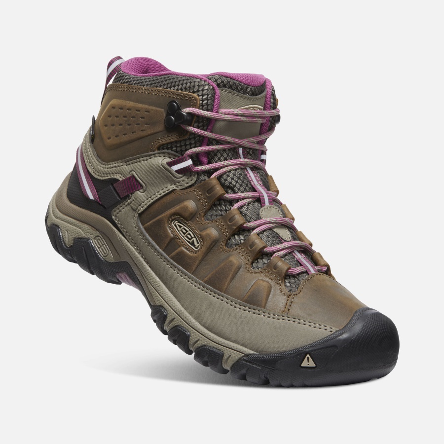 WEISS-BOYSENBERRY Keen Women's Targhee III Waterproof Mid