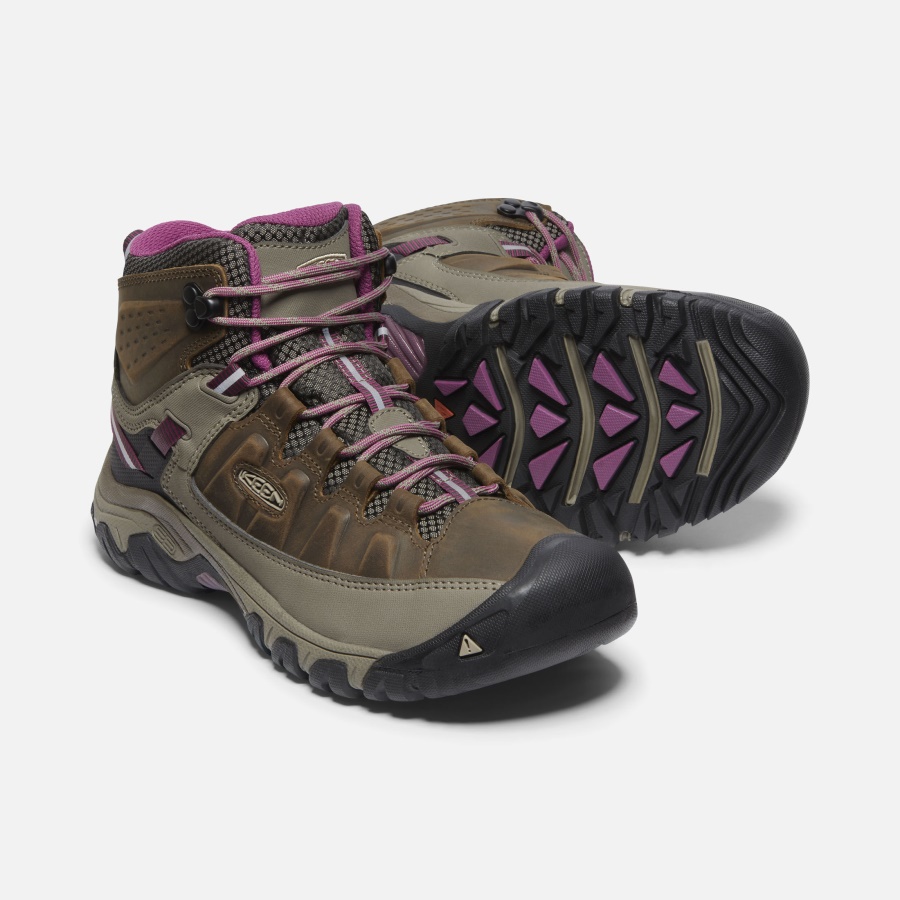 WEISS-BOYSENBERRY Keen Women's Targhee III Waterproof Mid