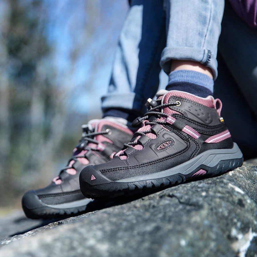 RAVEN-TULIPWOOD Big Kids' Targhee Waterproof Boot Keen