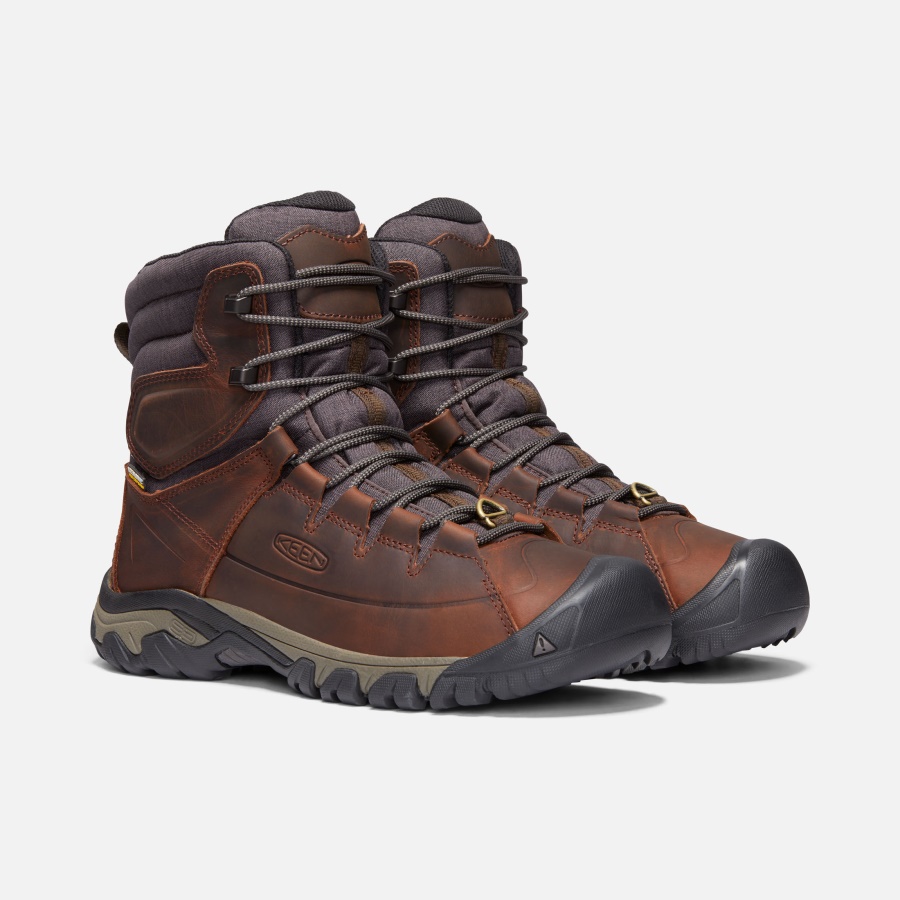 Cocoa-Mulch Men's Targhee High Lace Waterproof Boot Keen