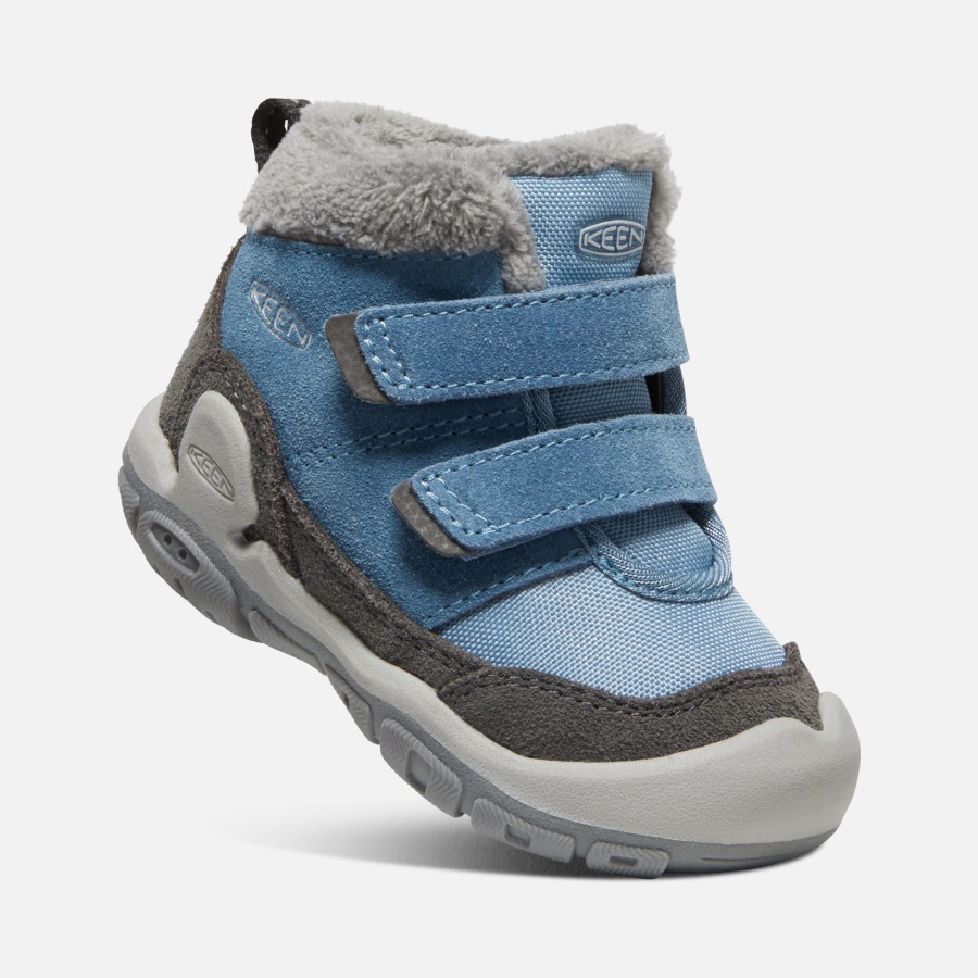 Magnet-Blue Shadow Keen Toddlers' Knotch Double Strap Chukka