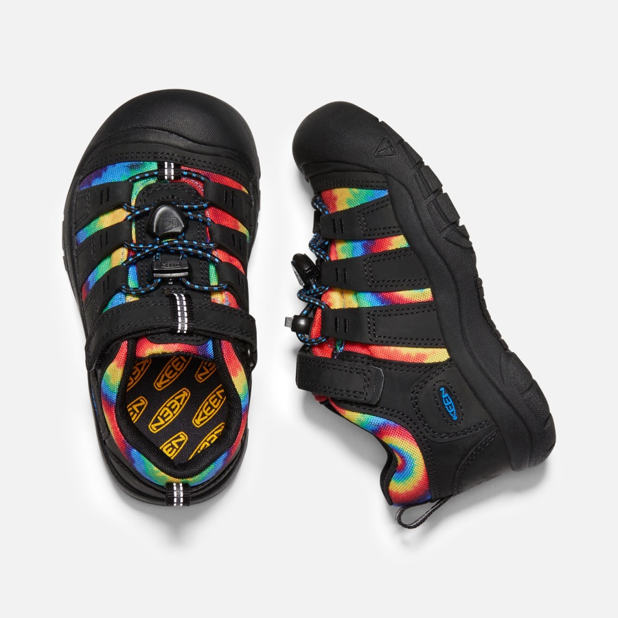 Black-Original Tie Dye Little Kids’ Newport Shoe Keen