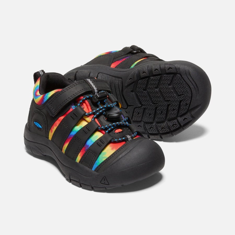 Black-Original Tie Dye Little Kids’ Newport Shoe Keen