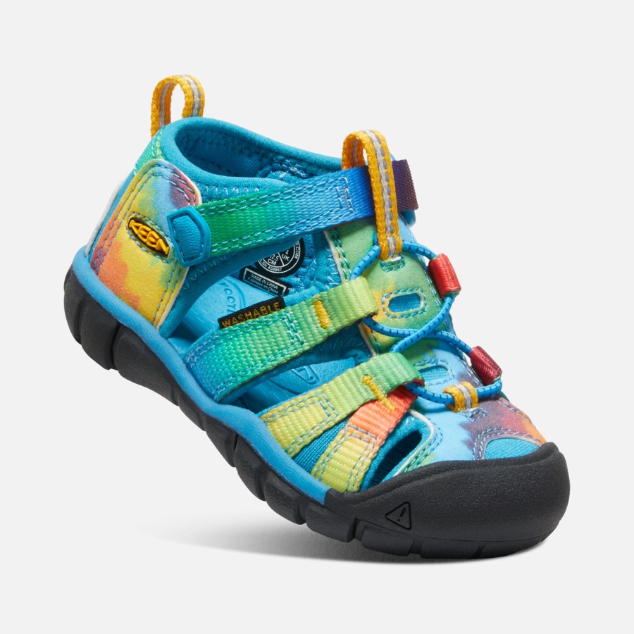 Vivid Blue-Original Tie Dye Keen Toddlers' Seacamp II CNX