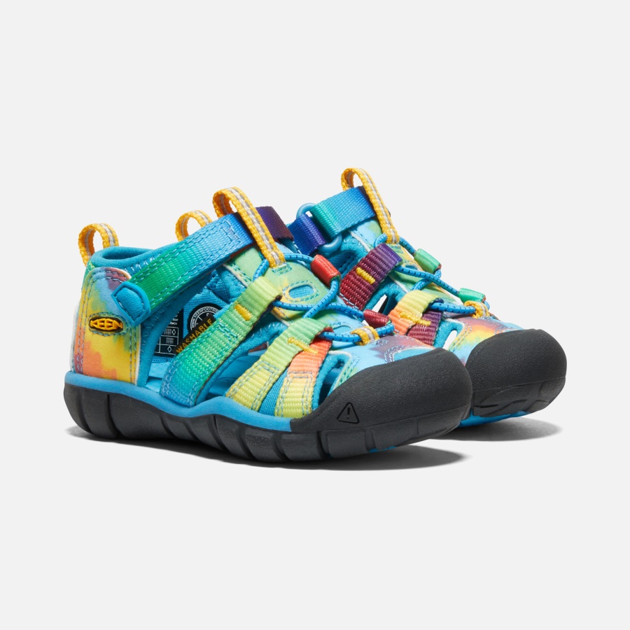 Vivid Blue-Original Tie Dye Keen Toddlers' Seacamp II CNX