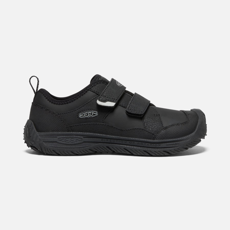 Keen Black-Silver Big Kids' Speed Hound
