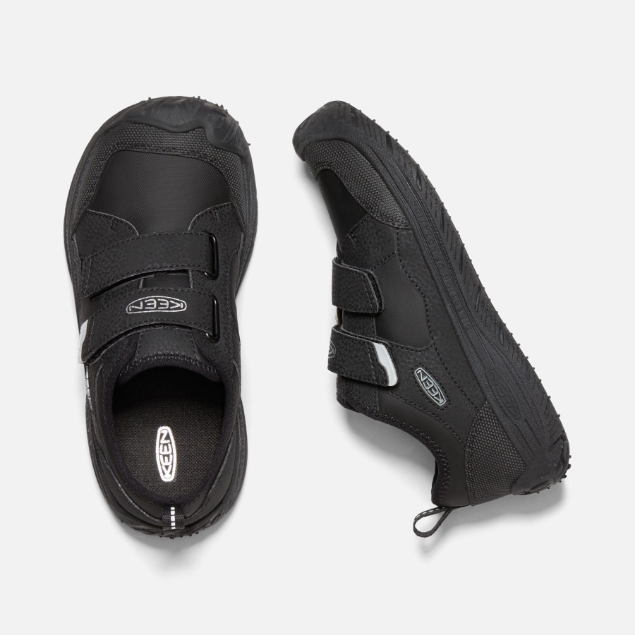 Keen Black-Silver Big Kids' Speed Hound