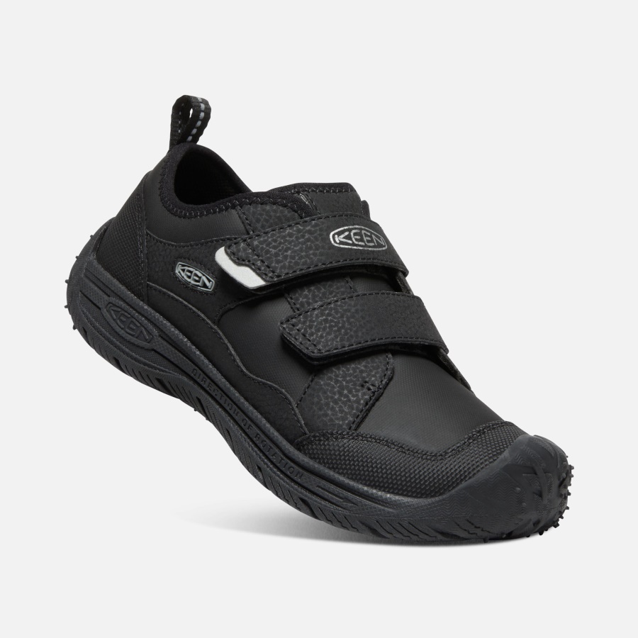 Keen Black-Silver Big Kids' Speed Hound