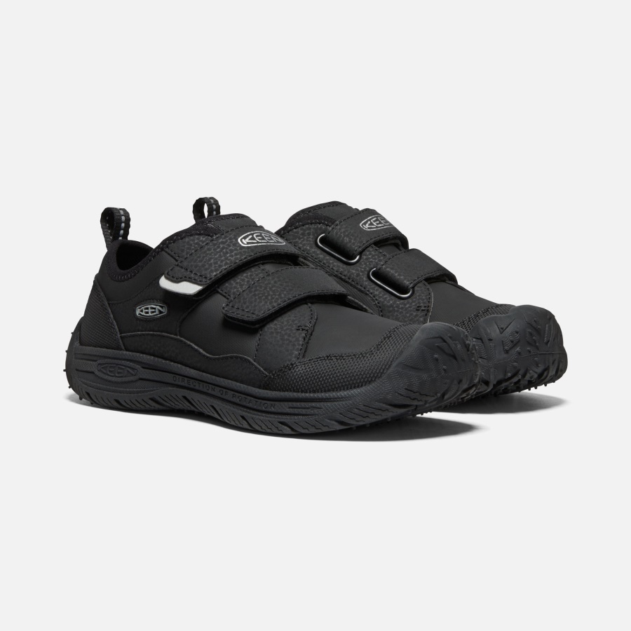 Keen Black-Silver Big Kids' Speed Hound