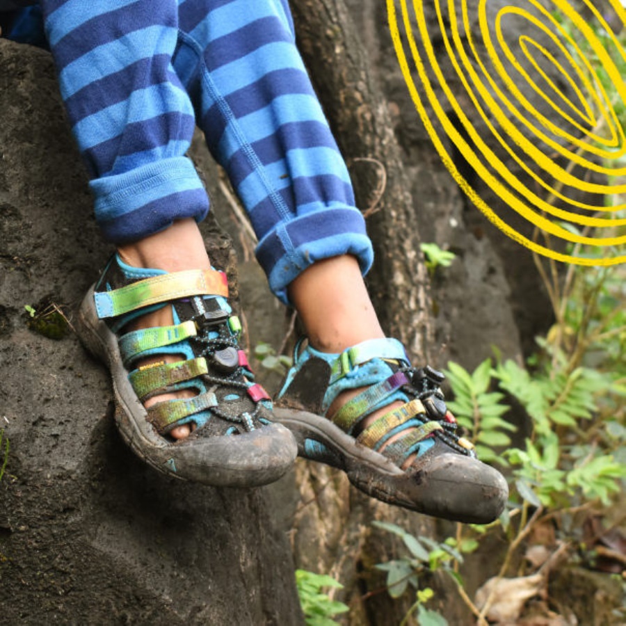 Keen Steel Grey-Black Big Kids' Newport H2